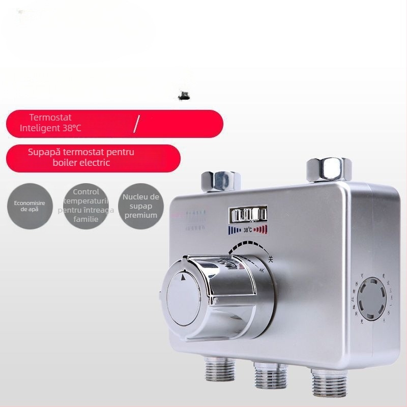 Boiler electric pentru apă cu termostat inteligent și robinet de duș termostatic | temperatură constantă | certificare CE