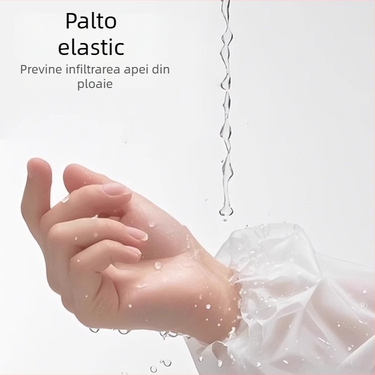 Poncho de ploaie de unică folosință pentru adulți, țesătură groasă, ușor de purtat pentru concerte și festivaluri