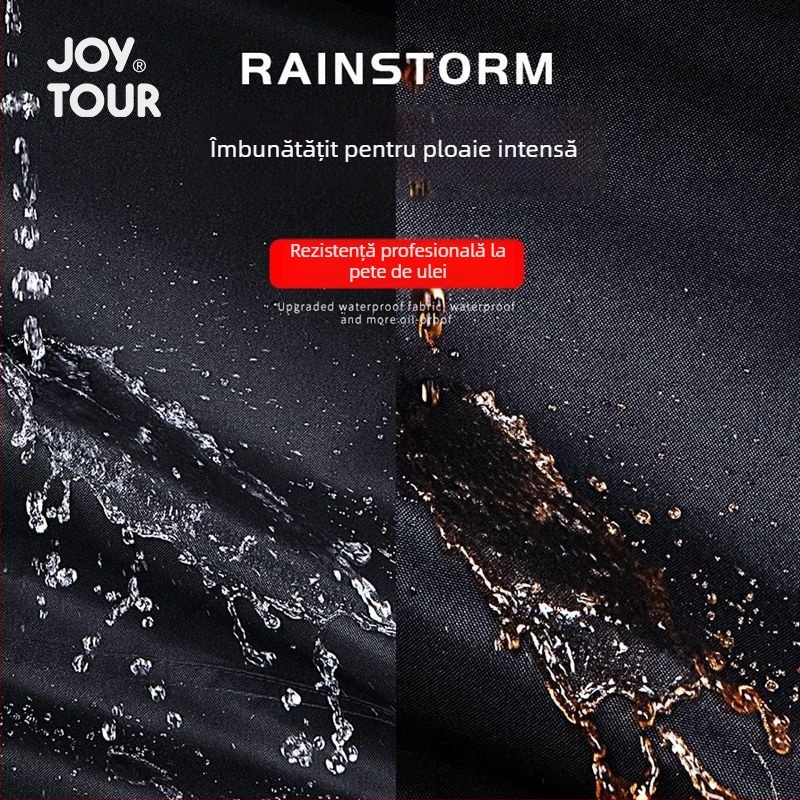 Set impermeabil cu geacă despărțită și pantaloni pentru adulți — unisex, protecție completă împotriva ploii, țesătură Oxford, adeziv PU impermeabil