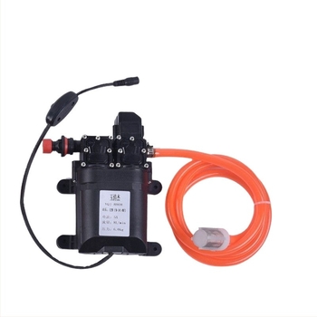 Mașină de spălat auto cu presiune înaltă, portabilă, cu pompă dublă (60W, cupru pur, alimentare din brichetă auto, furtun <10 m, puterea de intrare a pompe ≤10 kW)