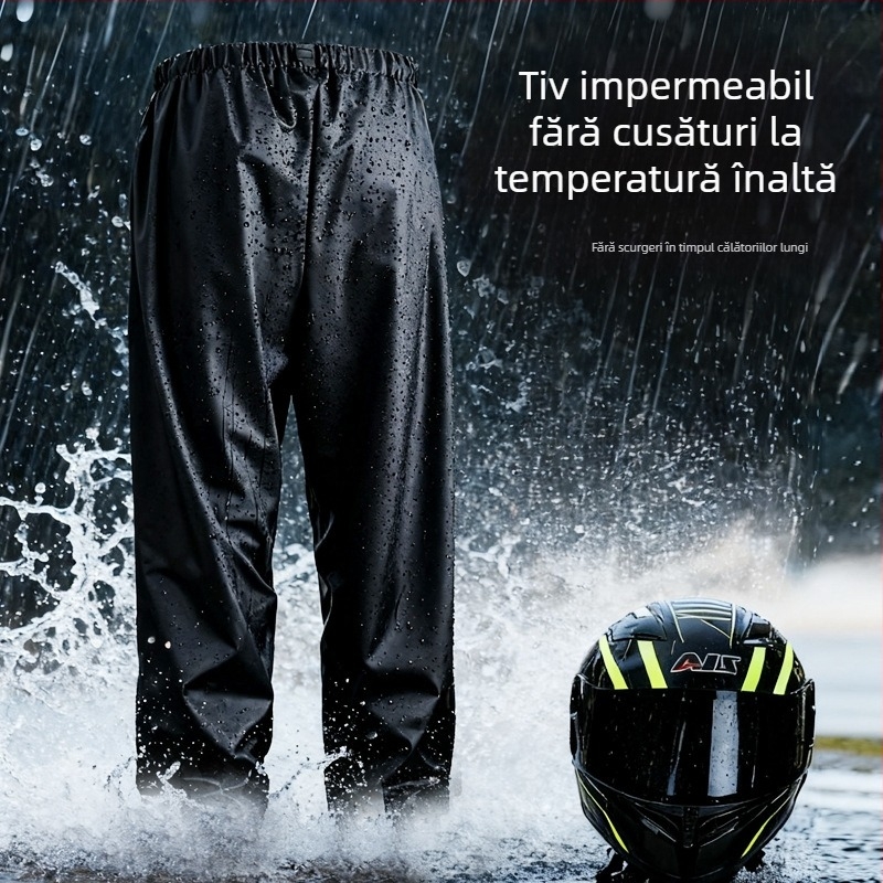 Set palton de ploaie și pantaloni pentru adulți, unisex, protecție completă pentru livratori cu vehicule electrice