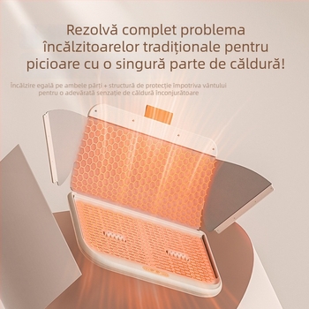 Încălzitor de picioare cu funcționare mecanică, marca To the object, model DSHJ-S-2204A/B.