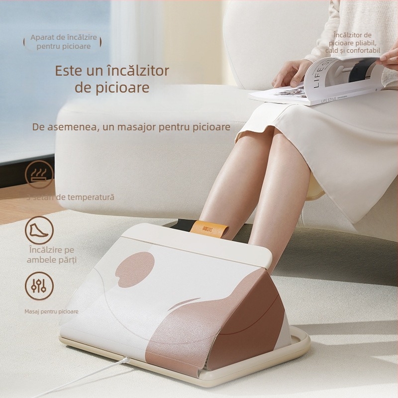 Încălzitor de picioare cu funcționare mecanică, marca To the object, model DSHJ-S-2204A/B.