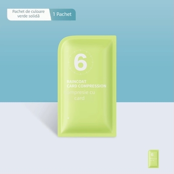 Pelerină de ploaie de unică folosință pentru copii, stil desen animat, ambalare în tub, 1-Y