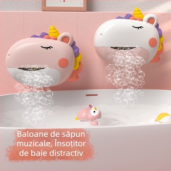 Jucărie electrică de baie cu bule pentru copii 3–6 ani, din plastic, personalizare OEM