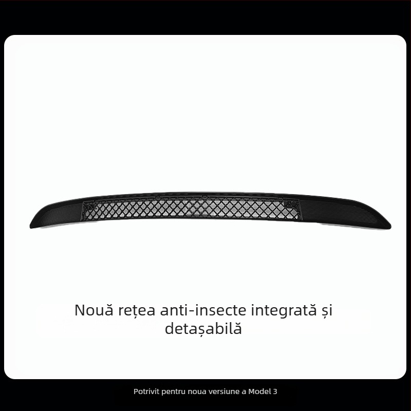 Tesla Model Y Noua versiune Plasă anti-țânțari pentru capotă și protecție a intrării de aer (ABS)