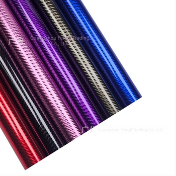 Film pentru oglinda interioară, material PET, aspect carbon look 6D, finisaj metal electroplacat