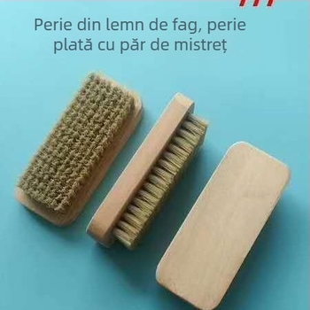 Tong yihua Perie de pantofi din păr de cal – peri moi, deodorant, decontaminare, anti-murdărire – stil modern minimalist
