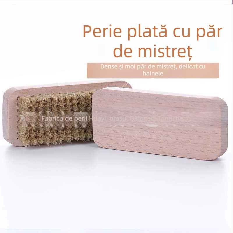 Tong yihua Perie de pantofi din păr de cal – peri moi, deodorant, decontaminare, anti-murdărire – stil modern minimalist