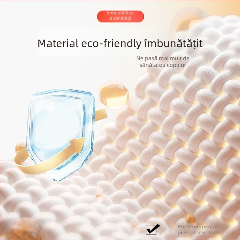 Husă de scaun pentru copii – poliester, formă ovală, antiderapant, rezistent la uzură, model desen animat