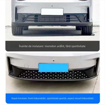 Capac protecție grilă radiator din oțel inoxidabil cu plasă anti-insecte frontală, compatibil Leapmotor C16C10