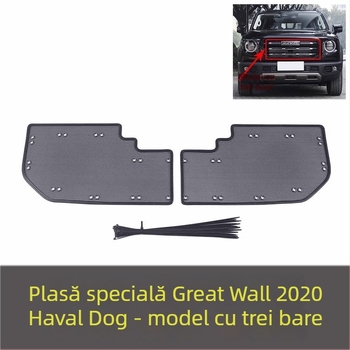 Plasă anti-insecte pentru grila centrală a radiatorului auto (Material: King Kong net; Brand: Yufuhua; Durata de viață: 10000)