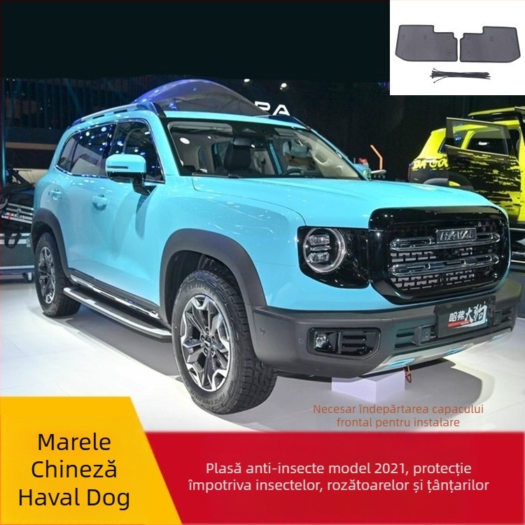 Plasă anti-insecte pentru grila centrală a radiatorului auto (Material: King Kong net; Brand: Yufuhua; Durata de viață: 10000)