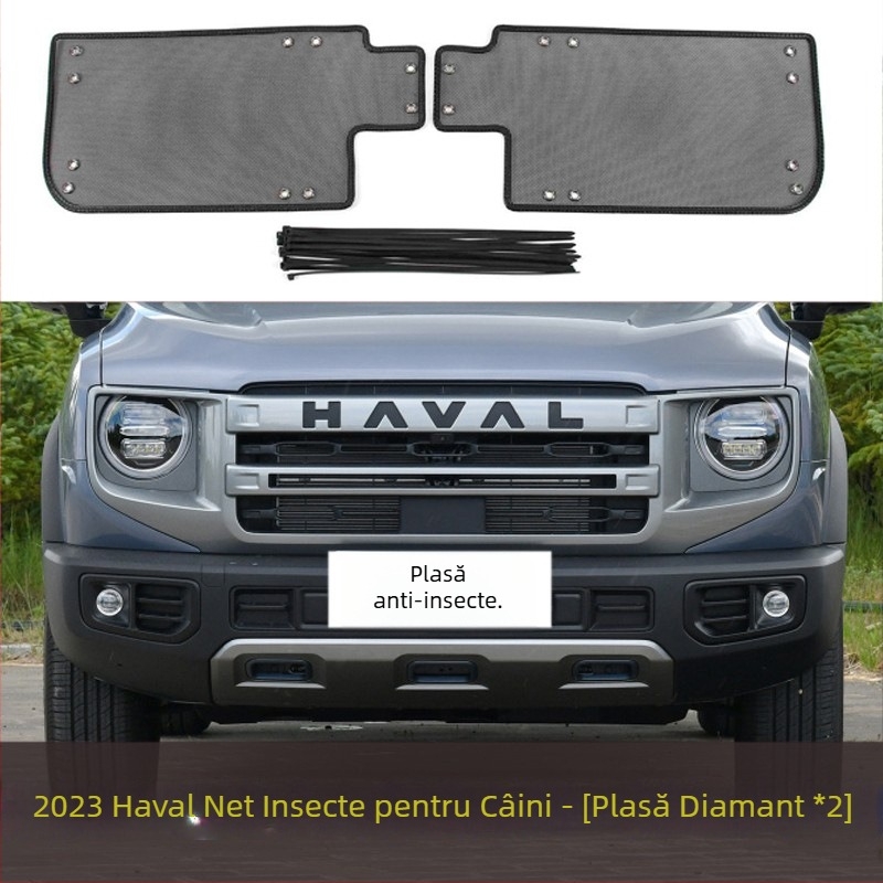 Plasă anti-insecte pentru grila centrală a radiatorului auto (Material: King Kong net; Brand: Yufuhua; Durata de viață: 10000)