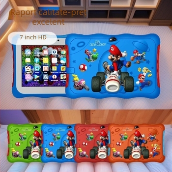 M2 Tabletă educațională pentru copii Android 7, MTK octa-core 1.6GHz, 16GB Flash, IPS Display, Cameră 3MP