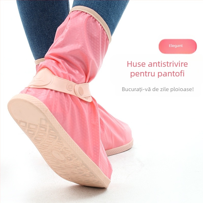 Huse de pantofi pentru exterior — impermeabile, anti-alunecare, talpă moale, pentru bărbați și femei