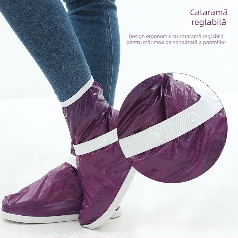 Huse de pantofi pentru exterior — impermeabile, anti-alunecare, talpă moale, pentru bărbați și femei