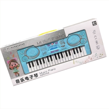 Pian electronic pentru copii - jucărie organă multifunctională, din plastic, potrivit pentru 4–6 ani, funcții interactive pentru coordonarea mână-ochi și comunicarea părinte-copil