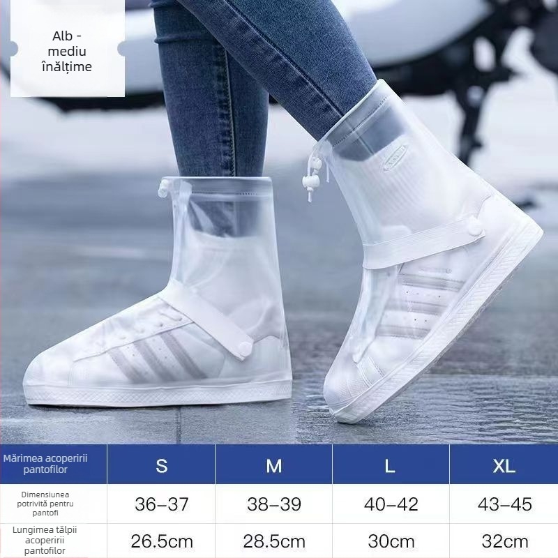 Huse impermeabile pentru pantofi - PVC material, brand Liyu, stil simplu, reutilizabile