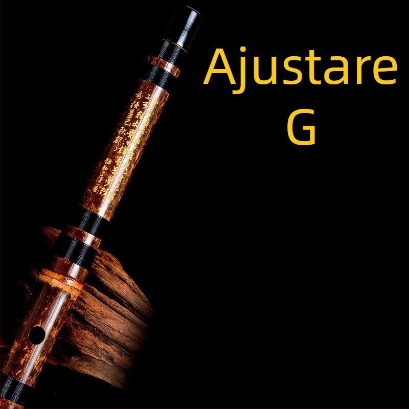 Flaut din bambus — pentru începători adulți, în cheie G, nivel de performanță
