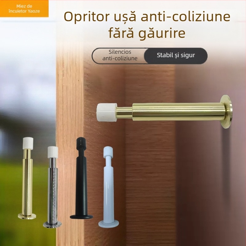 Yizawa Mecanism de prindere pentru ușă montat pe perete, oțel inoxidabil, model yz