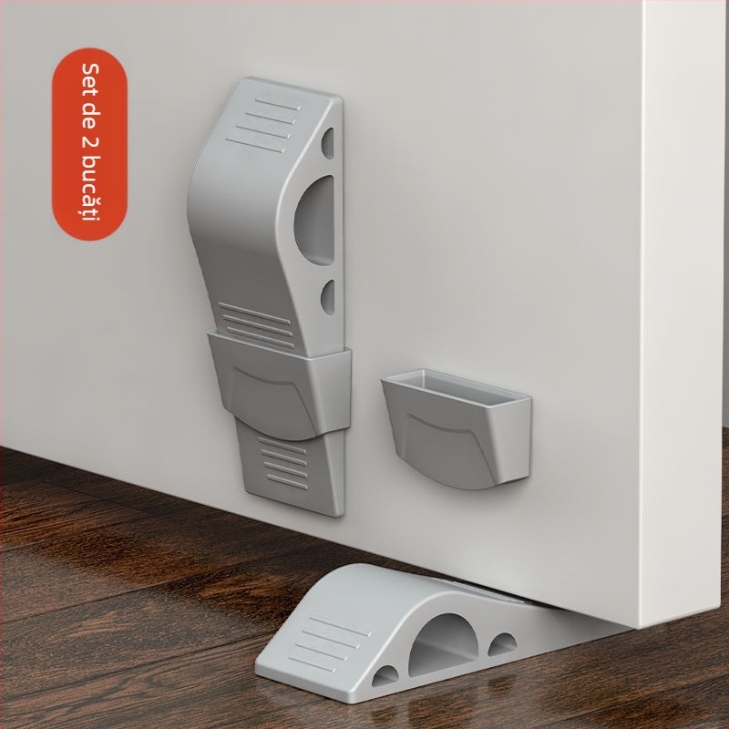 Stopper pentru ușă – dispozitiv superior anti-coliziune, rezistent la vânt, fix, model 1, material 1, stil: nou stil chinezesc