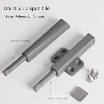 Dispozitiv robust pentru revenire ușă garderob – construcție din plastic; brand Turuibao; model Large elastic Press; potrivit pentru uși, garderobe și mobilier; stil modern simplu