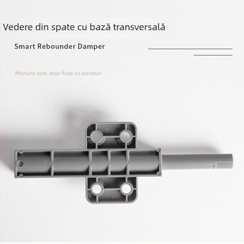 Dispozitiv robust pentru revenire ușă garderob – construcție din plastic; brand Turuibao; model Large elastic Press; potrivit pentru uși, garderobe și mobilier; stil modern simplu