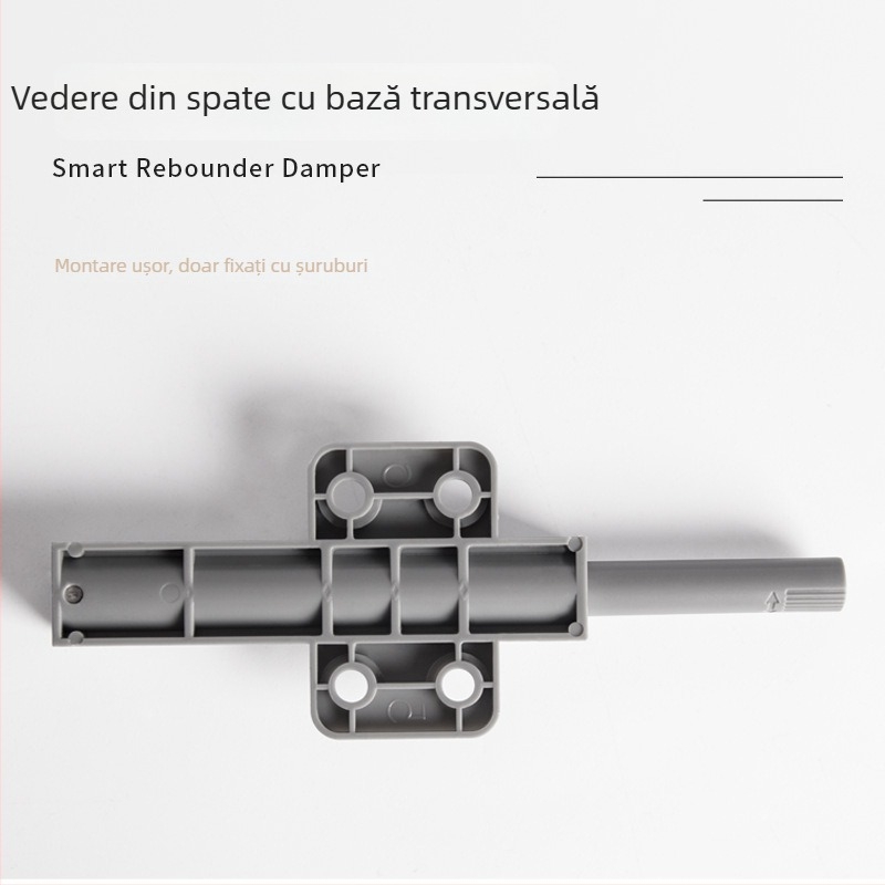 Dispozitiv robust pentru revenire ușă garderob – construcție din plastic; brand Turuibao; model Large elastic Press; potrivit pentru uși, garderobe și mobilier; stil modern simplu