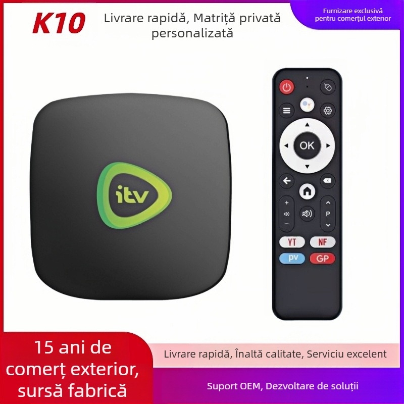 Set-top Box cu Android, S905, 1GB RAM, 8/16GB ROM, ieșire 4K