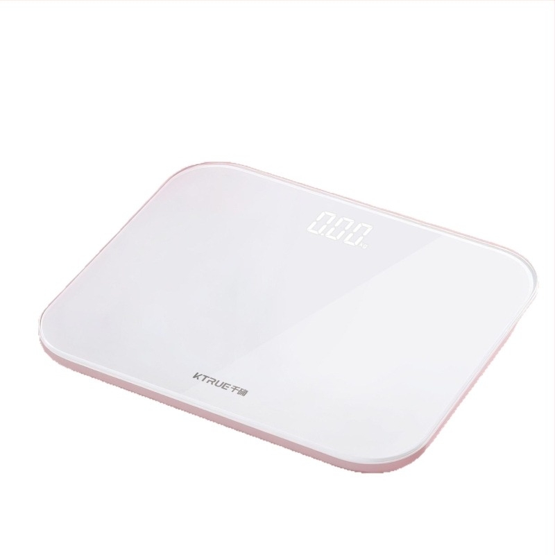 Cantar digital pentru corp Thousand Sure S450, interval 0,5–180 kg, sticlă temperată, afișaj LCD, baterie reîncărcabilă