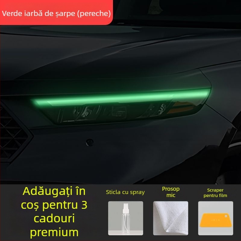 Folie pentru schimbarea culorii farurilor la Honda Accord 2023-2025, etichetă decorativă pentru lumina de zi.