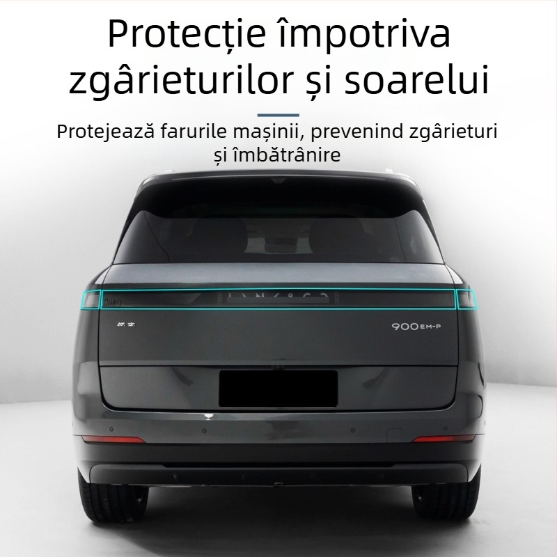 Film pentru faruri pentru Lynk & Co 900, material TPU, film DRL, transparent