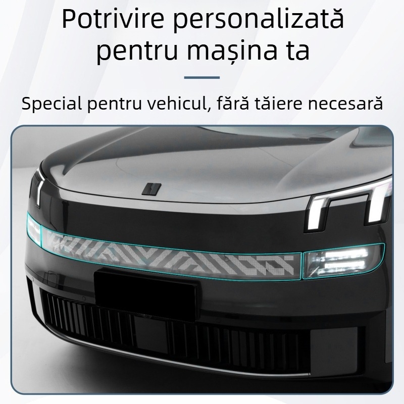 Film pentru faruri pentru Lynk & Co 900, material TPU, film DRL, transparent