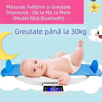 Hochoice Flower Tide High-Tech cântar pentru bebeluși, măsurare a greutății, maxim 30 kg, potrivit pentru copii 0–6 ani