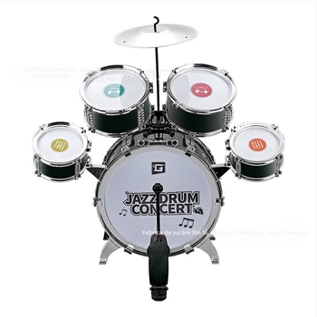 Set de tobe jazz pentru copii pentru începători — instrument de percuție occidental, Xinster, pentru 4–6 ani