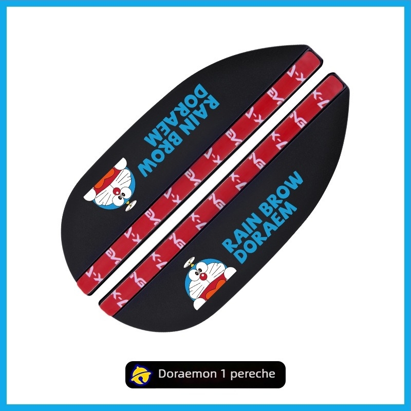 Protecție ploaie oglindă retrovizoare auto - Potrivire universală, Material PVC, Anti-zgâriere, Rezistent la uzură