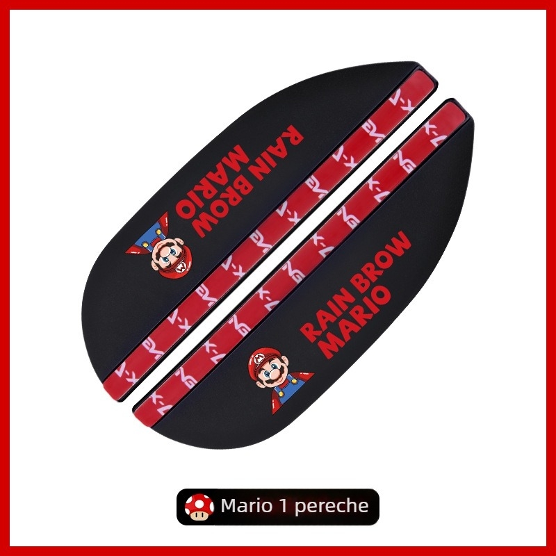 Protecție ploaie oglindă retrovizoare auto - Potrivire universală, Material PVC, Anti-zgâriere, Rezistent la uzură