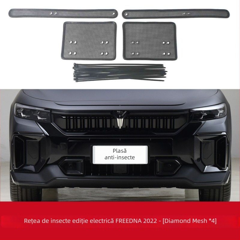 Plasă antiparazi pentru mașină cu protecție pentru rezervorul de apă, plasă din oțel auriu, orificii 2 mm, diametru fir 1–2 mm, durată de viață 5–10 ani