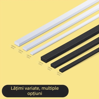 Bandă de etanșare din cauciuc cloroprenic — autoadezivă, rezistentă la uzură, etanșare fonică, etanșare la vânt și ploaie (Model SJ1502)