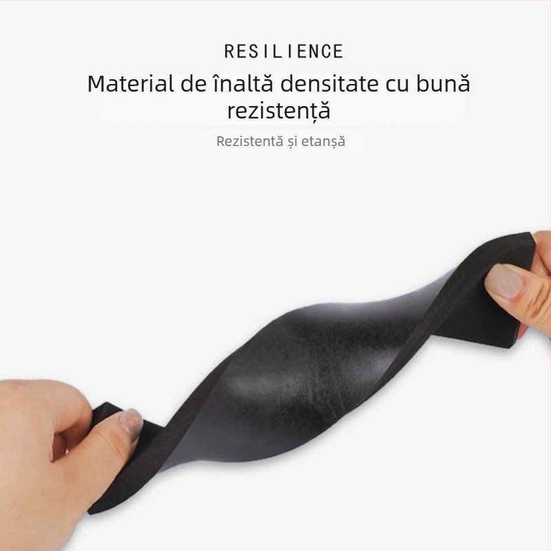 Bandă de etanșare din cauciuc cloroprenic — autoadezivă, rezistentă la uzură, etanșare fonică, etanșare la vânt și ploaie (Model SJ1502)