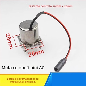 Capul de supapă pentru spălarea toaletei cu DC6V, senzor inductiv, supapă electromagnetică, oțel inoxidabil, modelul 334