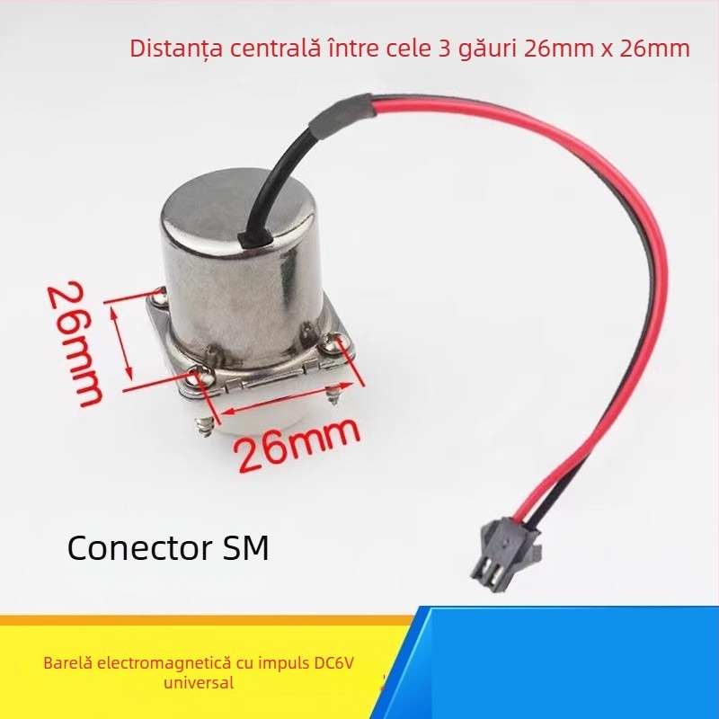 Capul de supapă pentru spălarea toaletei cu DC6V, senzor inductiv, supapă electromagnetică, oțel inoxidabil, modelul 334