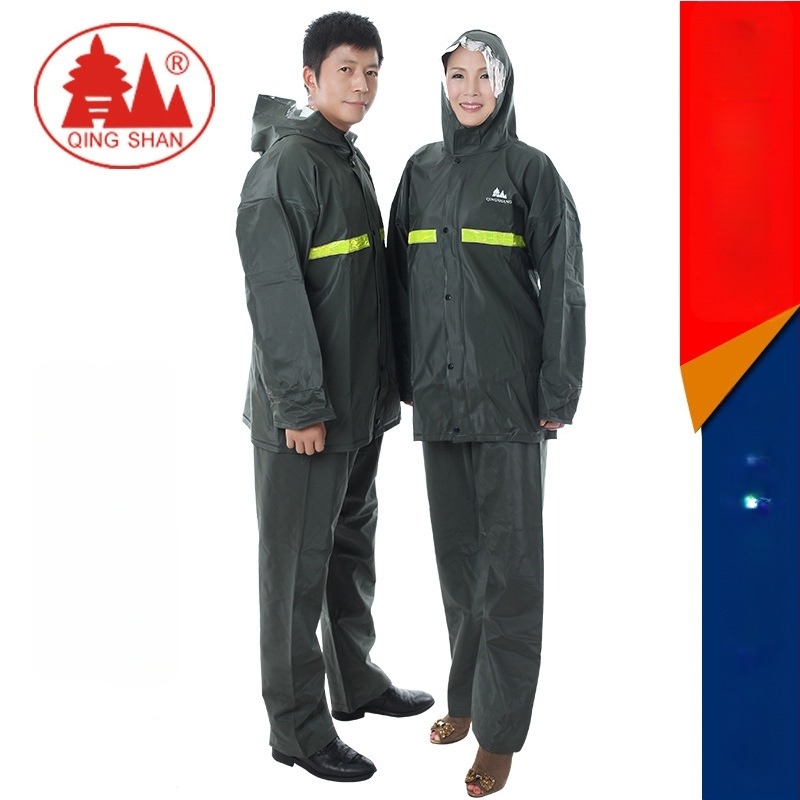 Pelerină de ploaie split, material PVC, impermeabilă, reflexivă, pentru adulți