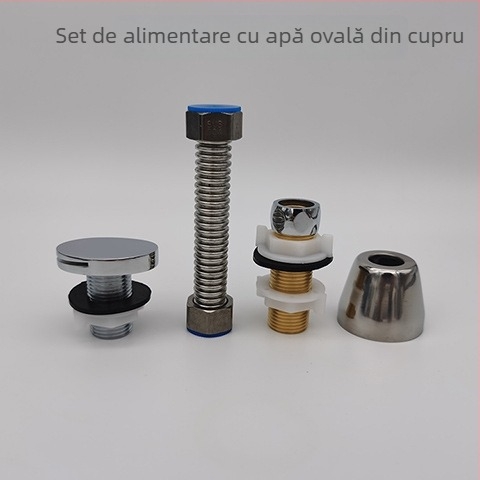 Conductă de alimentare cu apă pentru urinal — cupru și oțel inox, Fifanda, conectare pentru jet de apă