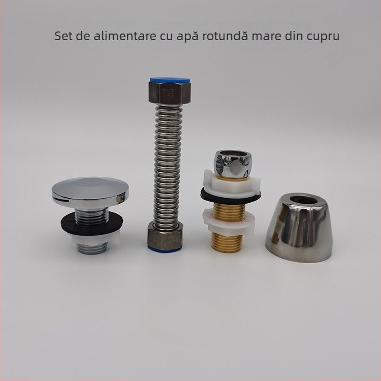 Conductă de alimentare cu apă pentru urinal — cupru și oțel inox, Fifanda, conectare pentru jet de apă