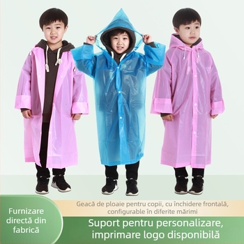 Pelerină EVA pentru copii, grosimea țesăturii 0,12 mm, pentru drumeții