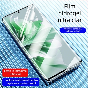 Jamie Protecție pentru ecran din sticlă temperată pentru Oppo Reno11 / Reno11 Pro / Reno10 — Anti-Peep, acoperire UV, adeziv complet, 1 an garanție