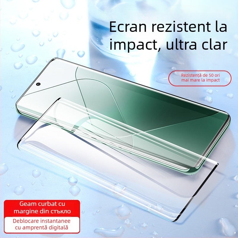 Jamie Protecție pentru ecran din sticlă temperată pentru Oppo Reno11 / Reno11 Pro / Reno10 — Anti-Peep, acoperire UV, adeziv complet, 1 an garanție