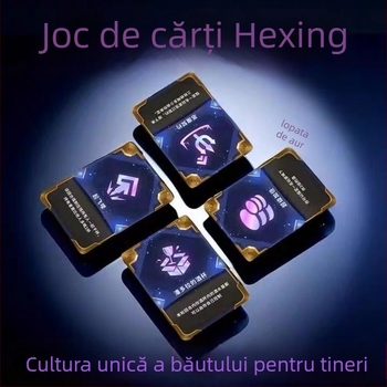 Set de cărți pentru băut, 55 de cărți, material hârtie, ambalaj: cutie, vârsta 7–35 ani, dezvoltare intelectuală